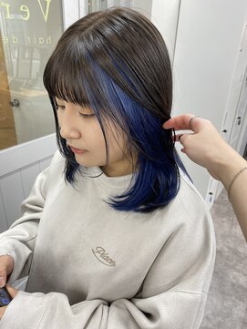 ヴェルダ 池袋店(verda) インナーブルーカラー