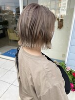 ウィーブリスタ(Weve Rista)&nbsp;外はねボブ×ミルクティーベージュ