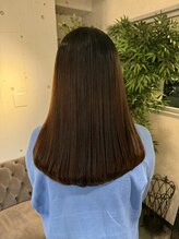 エイム ヘア リアム 調布店(eim hair liam) 極艶クオラインストレート【eim調布】