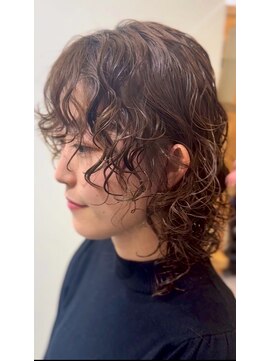 ネウィ ジャム 町田(newi JAM) ウルフパーマ/ショートパーマ/ウルフレイヤー