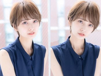 ローレン(LOREN)の写真/360°小顔に魅せる圧倒的技術！第一印象up♪誰もが羨むあなたの魅力を引き出すショートヘア専門店☆