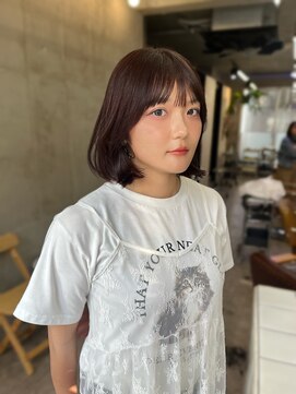 ソルトウォーター(SALT WATER) ラベンダーピンク/ブリーチなしダブルカラー/恵比寿/代官山