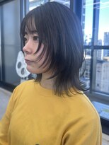 ビューナゴヤ 名駅(VIEW NAGOYA)&nbsp;前髪カタログ/イメチェンスタイル／ウェーブパーマ/こなれミディ