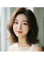 コトナ 越谷店&nbsp;30代40代50代絶壁解消ひし形小顔前下がりショートボブ【越谷】