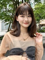ガーデントウキョウ(GARDEN Tokyo) ミディアム/レイヤー/前髪あり/顔周りカット/髪質改善