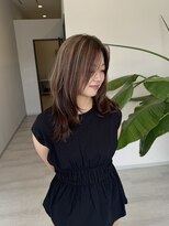 ルシードスタイルサワ(LUCIDO STYLE sawa)&nbsp;冬のくびれヘア◎ハイライト×ミルクティーグレージュ