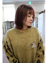 ムク(Muku) 外ハネ×ミディアムヘア