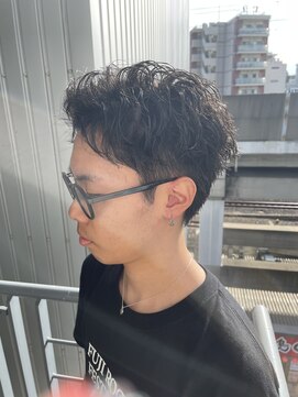 ニュアンスショートパーマ