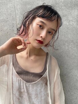 ユアーズヘア 日吉店(youres hair) ミニボブピンクインナー