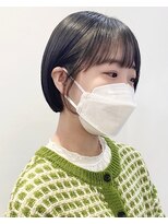 モリオフロムロンドン 松戸店(Morio from London)&nbsp;【morio松戸 石山】黒髪ボブナチュラルボブミニボブ耳掛けボブ