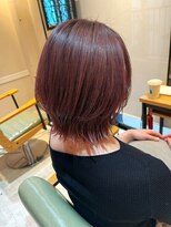 フリックヘアサロン 梅田茶屋町2号店(FLICK HAIR SALON) ★大人ウルフ/ピンクラベンダー/白髪ぼかし