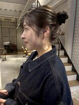ナリー(Nary)&nbsp;ベージュカラー＋アレンジ/畑段/Nary六角/京都美容室