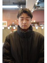 エディ(Edy)&nbsp;メンズスパイキーショートケアブリーチダブルカラーローライト