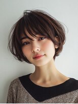 ロディーナコク 大口 新子安(rodina.coc)&nbsp;ピンクベージュ/アンブレラカラー/クールショート/前髪/大口子安