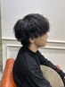 【Koutarou限定3回目までOK】メンズカット+ツイストスパイラルパーマ 