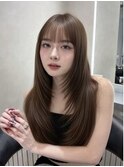 バタフライカットラベンダーカラーショートレイヤーくびれヘア◎
