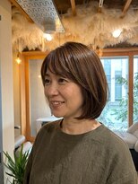 ホロル(horol)&nbsp;柔らかな毛流れの大人ボブ