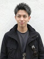 トゥーン 川崎店(TOON) ホワイトメッシュ/7アップバング/スパイキーショート