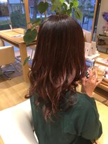 アスピリーフ(ASPILEAF) 【ASPILEAF】ツヤ髪カシスグラデーションカラー