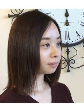 ヘアージン 野々市(hair Jin) スモール ストレート