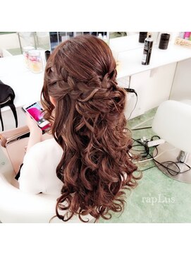 ヘアアンドメイク スタジオ ラプラス(HAIR&MAKE STUDIO rapLus) ☆ボリュームハーフアップ☆