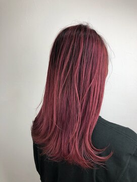 シフレ(SIFFLER) バレイヤージュ+シアーピンクカラー