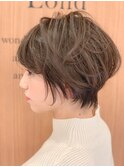 【石田勇士郎】グランジュマニッシュショートネイビー
