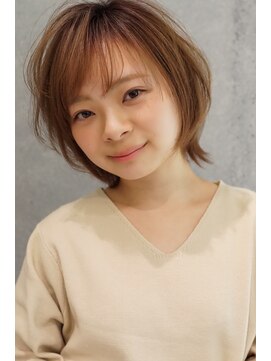 ヘアーサロン ウノ 新百合ヶ丘(hair salon UNO) エアリーショートボブ/ボブショート/シースルーバンク