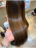 【美髪 久米田】インナーカラー*小顔ヘア*ローライト