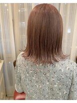 マーシアバイアルティナ 蒲田店(Marcia by artina)&nbsp;ペールオレンジ×外ハネロブ[Macia蒲田]