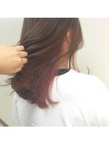 ヘアリゾートユア 新大久保店(hair resort YuA) ピンクインナーカラー