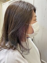 アンソル 戸田店(N'SOL)&nbsp;パープルインナーカラー