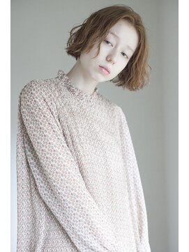 サク 田町芝浦(Sac.) Sac.  ボブ 透明感カラー ナチュラルヘア