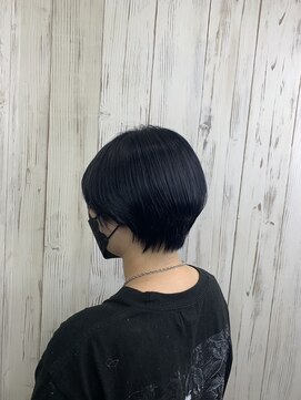 アンダーバーホワイト 南海難波店(_WHITE) ネイビーブルー