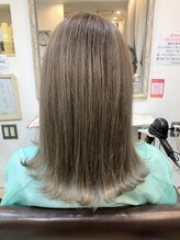 ヘアーアンドエクステンション パチャラ 小岩駅前店(HAIR&EXTENSION PACHARA) △外ハネボブ×セクションカラー△