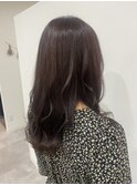 ロングヘア×ダークトーン