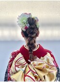 【amelie et garcon岩槻店】成人式スタイル