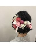 振袖ヘアセット