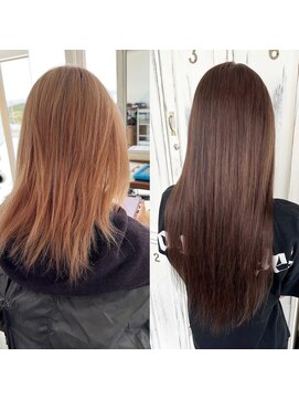 クラン ヘアーアンドスタジオ(CLAN hair & studio) #沖縄美容室#沖縄ハイトーン#沖縄エクステ#プルエクステ