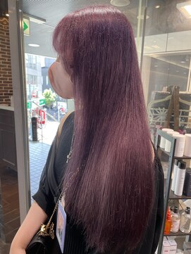 ヘアーアンドメイク ビス(HAIR&MAKE bis) 初心者でもやりやすいカラー！ラベンダー【加藤沙久楽】