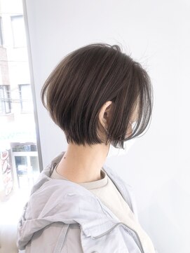 リンダバイネオリーブ 白楽店(Linda by neolive) 【大人かわいい】アースカラーの前下がりショート