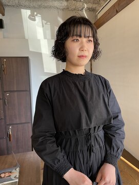 ニーム(nimes) レディースショートパーマ