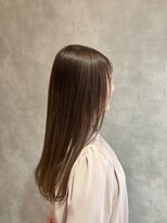 ヘアースペースブルームエア HAIR SPACE BLOOM Ea&nbsp;【酸性ストレート】透明感カラー