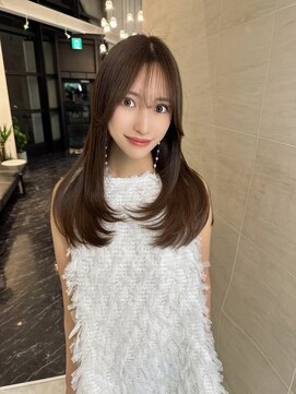 ザシェノンアオヤマ(THE CHAINON AOYAMA) 韓国ヘアケラチントリートメントレイヤーカット髪質改善