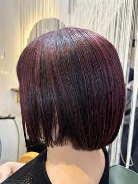 ルプス ヘアーアンドメイク(LUPUS HAIR&MAKE) ボルドーでアンブレラカラー