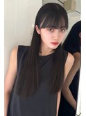 ワイドバング　前髪カット 【韓国ヘア 大阪 梅田】 
