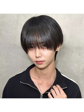 ケアウメダ(CARE UMEDA) 【CARE UMEDA】シースルーラウンドマッシュ　中尾