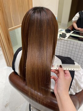 ファスナーグランデ(fustener grande) 縮毛矯正×艶トリートメント