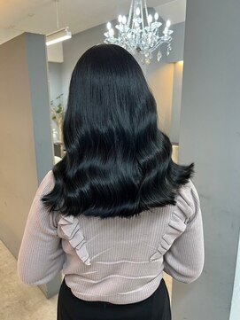 オズ 郡山桑野店(OZ) イメチェンハッシュカットフルバング似合わせレッドブラウン