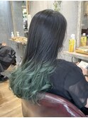 エメラルドグリーン×グラデーションカラー【LODAT横浜】